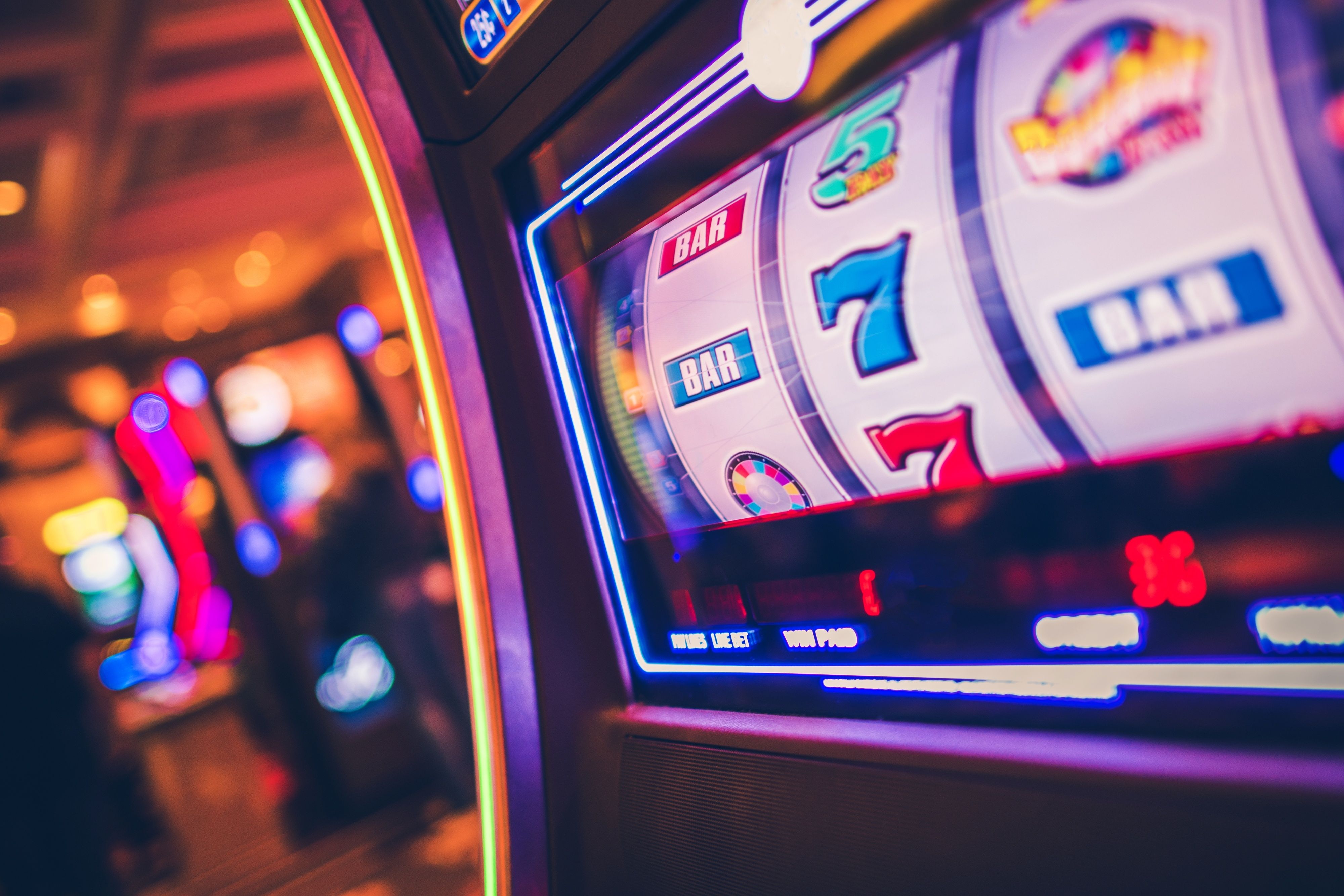 Close-up of thamuz Number Pair betting interface and number display monitor